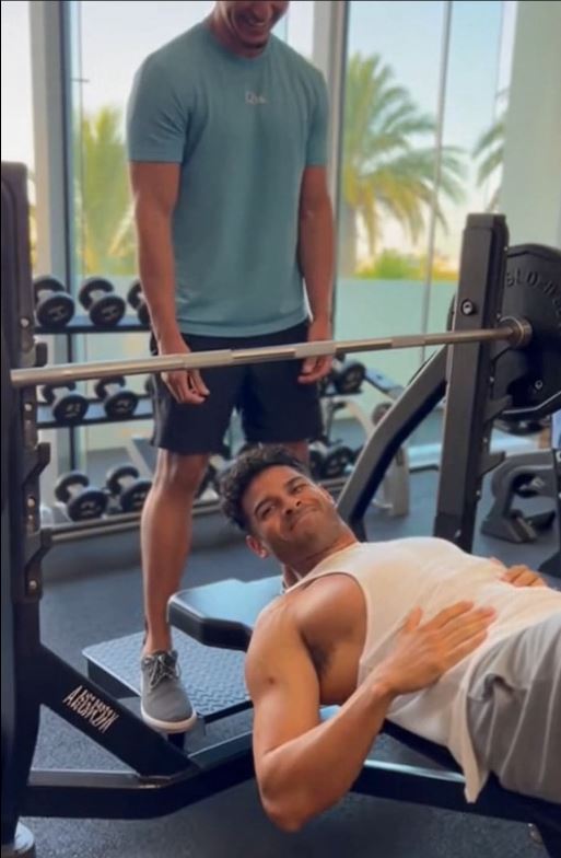 WYN agent at the gym mid-afternoon